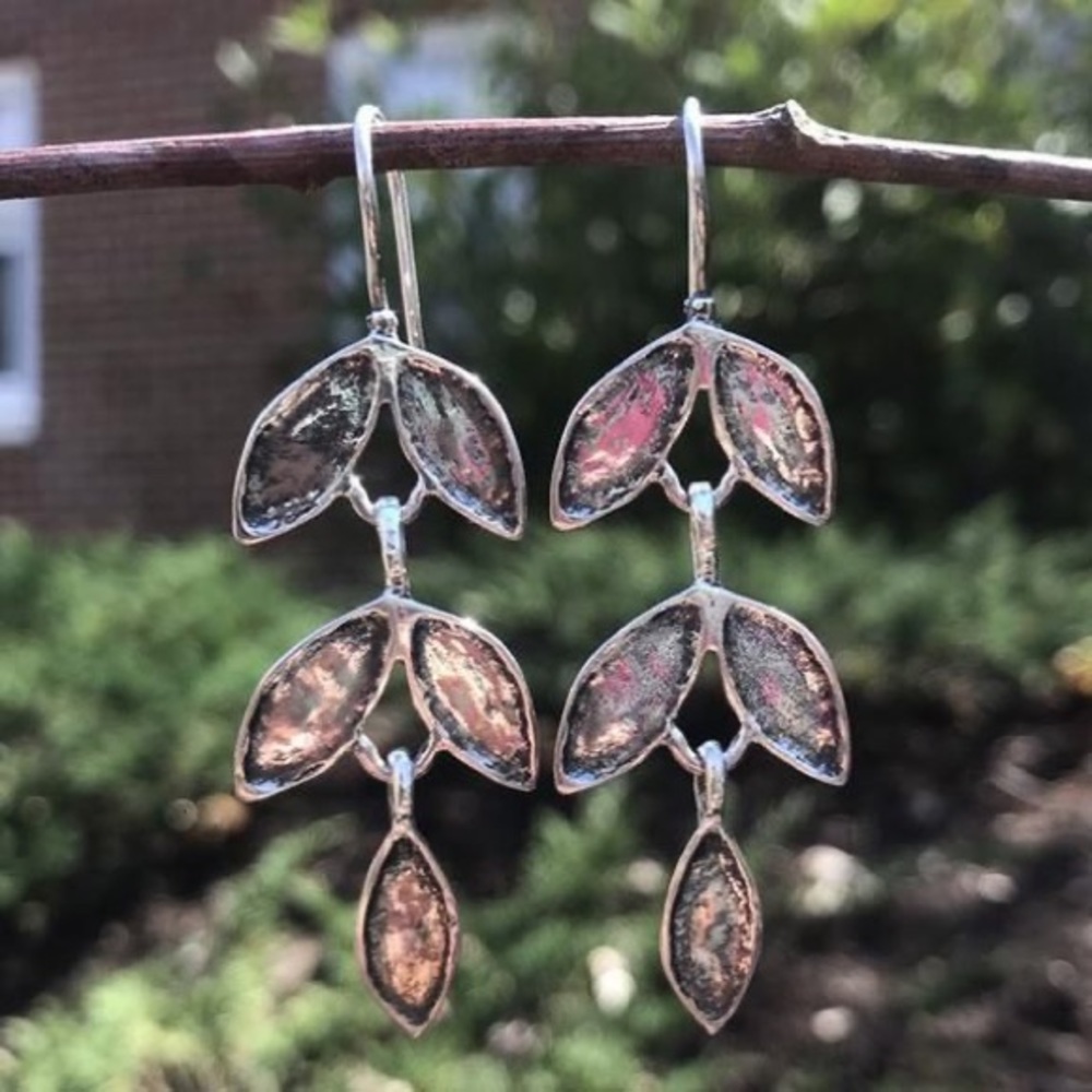 Silpada earrings W 2175 - Picture 2 of 3